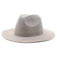 thumbnail image 5 of Panama Hat Vintage British Style Unisex Candy Color Anti-UV Summer Hat Headwear, 5 of 8