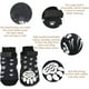 thumbnail image 2 of 4 calcetines protectores de patas para perros, calcetines antideslizantes para perros para uso en interiores, calcetines para perros con refuerzo de goma para perros pequeños, medianos y grandes Rojo Verde Cocina, Decoración y Otros, 2 of 4