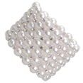 thumbnail image 2 of Dalazy Femmes Chic Perle Strass Bracelet Extensible pour Mariage Mariage Bal 7 Rangée, 2 of 9