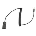 thumbnail image 4 of Cable adaptador auxiliar Bluetooth estéreo HiFi compatible con llamadas manos libres, receptor inalámbrico de 3,5 mm en espiral para coche con micrófono incorporado, 4 of 14