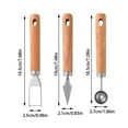 thumbnail image 2 of Watermelon Cutter Fruit Slicer Stainless Steel Fruit Carving Spoon for Home Kitchen Party Camping Precise Mess Free Slicing Fork Slicer Easy Eating Durable Compact Dishwasher Safe, 2 of 5