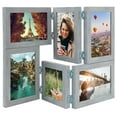 thumbnail image 4 of Hometrends Ultima Multi Hinged Collage Frame, Faded Turquoise 17.40x12in, 4 of 6