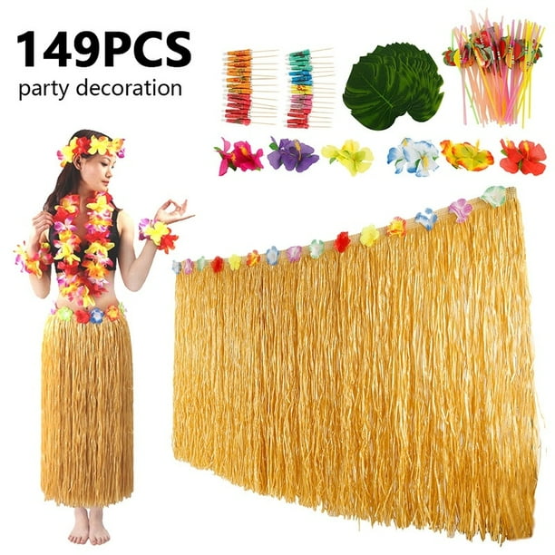149pcs/set Hawaiian Party Decorations Summer Tropical Themed Party Wedding Decoration Supplies
