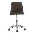 thumbnail image 2 of ESTELLE Office Desk Chair Armless, 18"-24" Adjustable Height for Home Office, Conference Room, Bar, Waiting Area, Coffee Diamond, 2 of 6