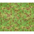 thumbnail image 4 of oneOone Cotton Flex Light Green Fabric Batik Quilting Supplies Prints Sewing Fabric By The Yards 40 Inches Wide, 4 of 4