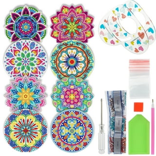 Mandala art kit, personalized name on DIY Gift, do it yourself paint k –  My-Whys