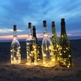 thumbnail image 2 of Tapón de botella Caja de batería Cadena de alambre de cobre Luz impermeable Festival Luz decorativa, 2 of 6