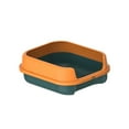thumbnail image 4 of Caja de arena para gatos jinwen Inodoro para gatos de interior tamizado antideslizante Verde, 4 of 8