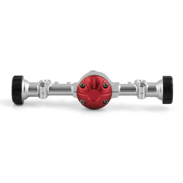 Metal Front Suspension Link Pull Rod Upgrade Part for Kyosho MINI-Z 1/18 & 1/24 RC Cars - Silver/Red Replacement Accessory (BJM457)