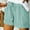 Mint Green, variant on Uaswgudfs ​Women's Jean-Inspired Summer Shorts - Elastic Waist with Utility Pockets & Lightweight Casual Comfort Beige L