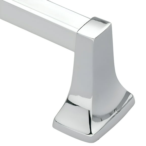 Contemporary 24" Towel Bar - Finish: Chrome