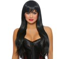 thumbnail image 2 of Dreamgirl Long Straight Layered Wig, 2 of 2