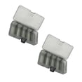 thumbnail image 1 of Xingzhi 2pcs Bait Fishing Tackle Container Baits Boxes Visible Gray Waterproof Plastic Case Storage Compartments Sporting 5 Grids, 1 of 6