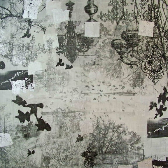 Marmont Hill "Peripheral Syncop" by Tracy Silva Barbosa Painting Print on Canvas