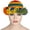 L, variant on Handmade Crochet Bucket Hat for Woman Teen Outdoor Fisherman Hat Ruffled Brim Winter Windproof Carnivals Hat