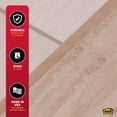thumbnail image 6 of M-D Building Products 48909 36 In. Unfinished Hardwood Trans Tile/Vinyl w/ Anchors & Screws, 6 of 10