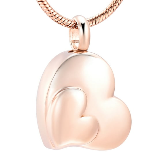 Heart Memorial Cremation Jewelry for Ashes Urn Necklace Lockets for Human Ashes Holder