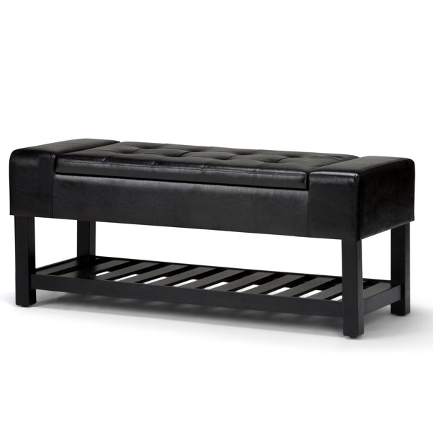 Brooklyn + Max Aiden 44 inch Wide Contemporary Ottoman