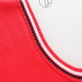 thumbnail image 4 of SERTGUTR Boys V Neck Sweater Vest, Striped Ribbed Trim Sleeveless Knit Pullover, School Uniform Classic Fit, Everyday Layering Top, 4 of 9