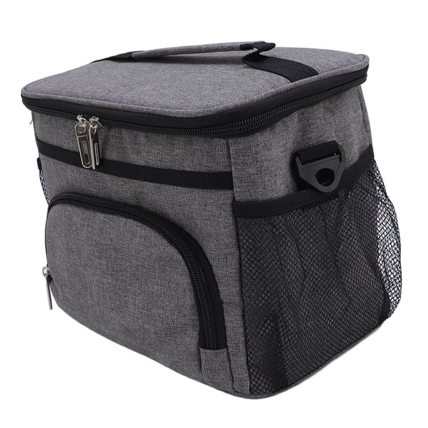 Bolsa Enfriadora De Almuerzo Congelable, Correa Ajustable Para El Hombro, Lonchera Reutilizable, Tela Oxford Resistente Al Agua, Una Prueba De Fugas Para Hombres Y Mujeres Para