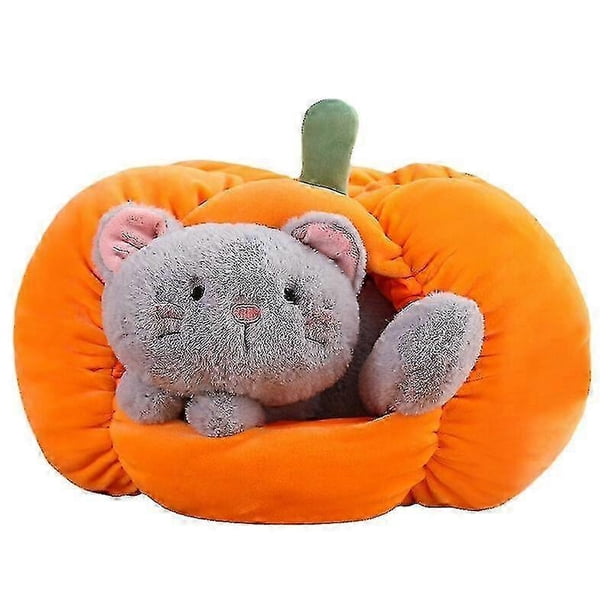 26-27 Christmas Pumpkin Puppy Cat Nest Pillow Creative Children's Birthday Soothing Plush Toy Birthday Gift Doll Doll