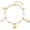 Pearl Shells Charm, variant on Gold Shell Charm Bracelet for Women Chunky Gold Seashell Starfish Bracelet Boho Summer Beach Charm Bracelets Hawaiian Mermaid Jewelry