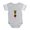 Heather Gray, variant on CafePress - Beet 1 - Cute Infant Baby Football Bodysuit