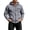 Grey, variant on Men Full Zip Up Hoodie Jacket Classic Fleece With Chest Zip Pocket And Kangaroo Pouch, Everyday Casual, Dark Gray, Size S
