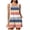 Khaki, variant on Dressy Jumpsuits for Women Summer Romper Sleeveless with Print Button Down Loose Fit Spaghetti Strap Beach Vacation Outfits for Women with Pockets