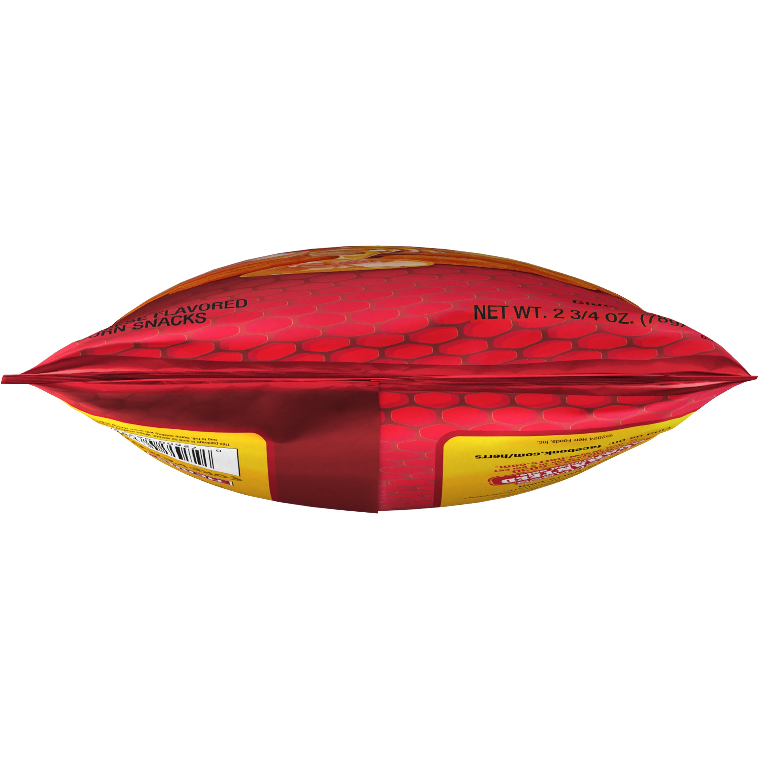 Herr's Hot'N Honey Flavored Cheese Curls 2.75 Ounce Bag