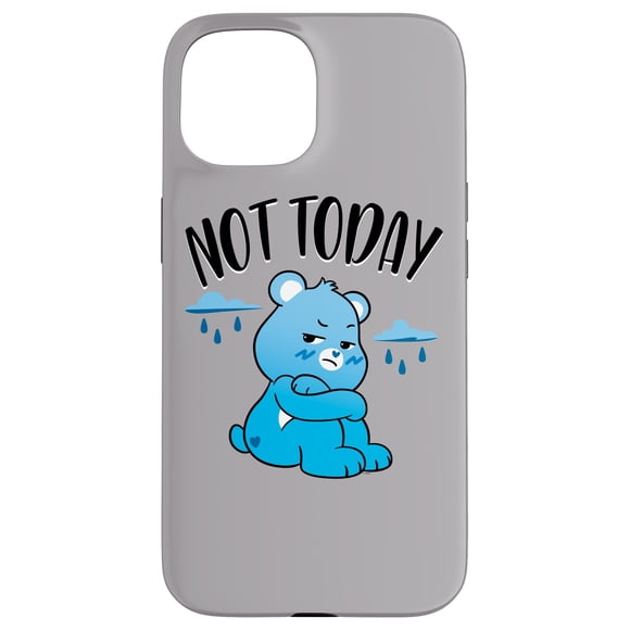 Funda para iPhone 15 Care Bears Grumpy Bear Not Today