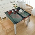 thumbnail image 2 of HAOXIT Tablecloth, Lonely Autumn Tree with in The Winter Forest Landscape Scenery, Dining Room Kitchen Rectangular Table Cover 48''x48'', 2 of 7