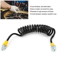 thumbnail image 3 of Tuyau Flexible en Spirale 1,5m 63mpa Raccords Résistants à Haute Pression pour Pompe à Compresseur d'Air 30mpa, 3 of 7
