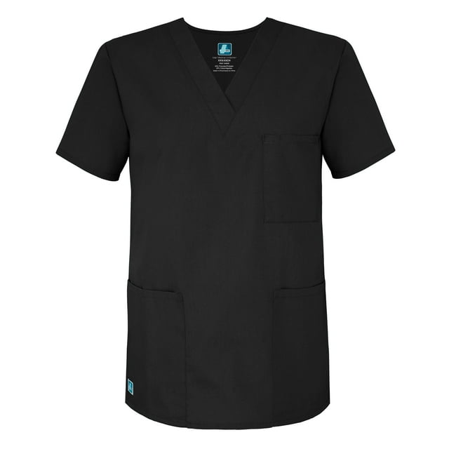 Adar Tunique Unisexe Col en V 3 Poches (Disponible en 39 Couleurs)