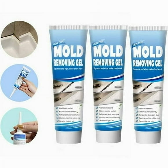 1-3pcs New Mould Magic Extreme Gel Formula Remover Tube Eco Friendly Taps Sinks Grout Windows 120g