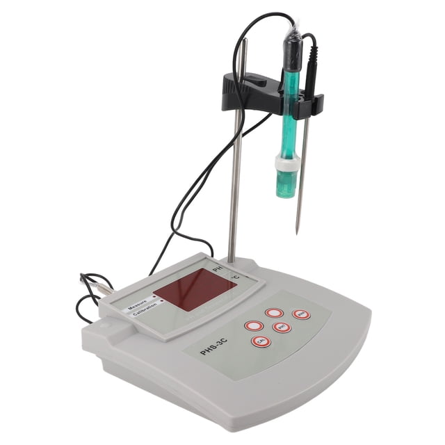 Benchtop Lab PH Meter, Benchtop PH Meter, Lab PH Meters, High Accuracy Automatic Calibration Laboratory PH Meter for Aquarium Fish Tank Swimming Pool