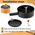 thumbnail image 4 of 2 Pcs Air Compressor- with 6 Pcs Air Compressor Intake Filter, 4 of 6