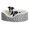 thumbnail image 1 of Lit pour Animaux de Compagnie Orthopédique avec Protection en Tissu Téflon, Gris Moyen, 1 of 1