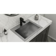 thumbnail image 3 of Ruvati 21 x 17 inch Drop-in Topmount Bathroom Sink Brushed Stainless Steel, 3 of 5