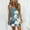 Blue dresses for women 2023, variant on Usmixi Womens Summer Mini Sundress Vacation Floral Print Drawstring Pocket Short Dress V Neck Sleeveless Spaghetti Strap Dresses for Beach Orange XXL Up to 65% off