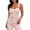 Pink, variant on uvwlwu Women's Lace Bow Front Peplum Cami Top Square Neck Sleeveless Slim Fit Casual Summer Feminine Layering Blouse,S