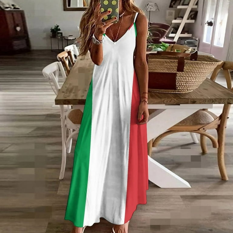 Flag of Italy - Italian Flag Sleeveless Dress Dress for girls long dress women summer elegant dresses plus sizes women clothes - Walmart.com Flag of Italy - Italian Flag Sleeveless Dress Dress for girls long dress women summer elegant dresses plus sizes women clothes - Walmart.com