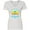 AA-White, variant on Inktastic Summer Enjoy the Sunshine Jacksonville Florida in Blue Women's V-Neck T-Shirt