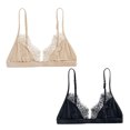 thumbnail image 2 of Bralette de mujer elegante sujetador triangular de moda amigable con la piel de 2 piezas para actividades al aire libre ANGGREK Otros, 2 of 6