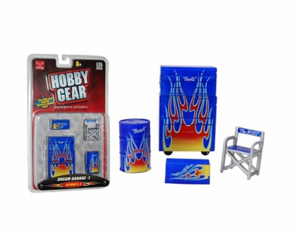 Set Meccanico Phoenix Toys 18415 Set Accessori Meccanici E Garage In Scala 1:24 Phoenix Toys - Per Modellini Auto, Scatola Chiusa! Modellismo Diecast Phoenix Toys