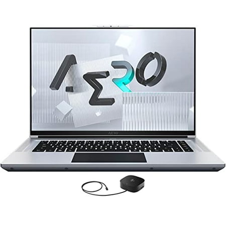 GIGABYTE AERO 16 Gaming & Entertainment Laptop (Intel i7-12700H 14-Core, 32GB RAM, 1TB PCIe SSD, GeForce RTX 3070 Ti, 16.0" 60Hz 4K (3840x2400), WiFi, Win 11 Pro) with G2 Universal Dock