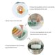thumbnail image 4 of Molde De Silicona Para Salchichas, Molde Antiadherente Para Perros Calientes, Molde Para Hacer Salchichas Domésticas Con Resistencia A Altas Temperaturas Para Hacer Salchichas, Restaurante De Cocina seitruly HA027027-01, 4 of 7
