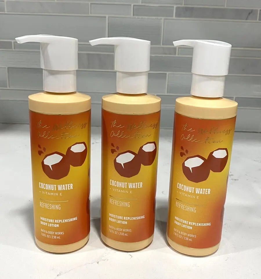 Bath and Body Works Coconut water Body Lotion Set of 3
