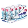 Mentos Gum Pocket Bottle, Pure White Sweet Mint, 1.06 Ounce Pack of 10