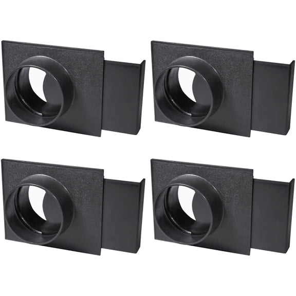 POWERTEC 4PK 4 inch Blast Gate for Dust Collector, Dust Collection Fittings, 70108-P4